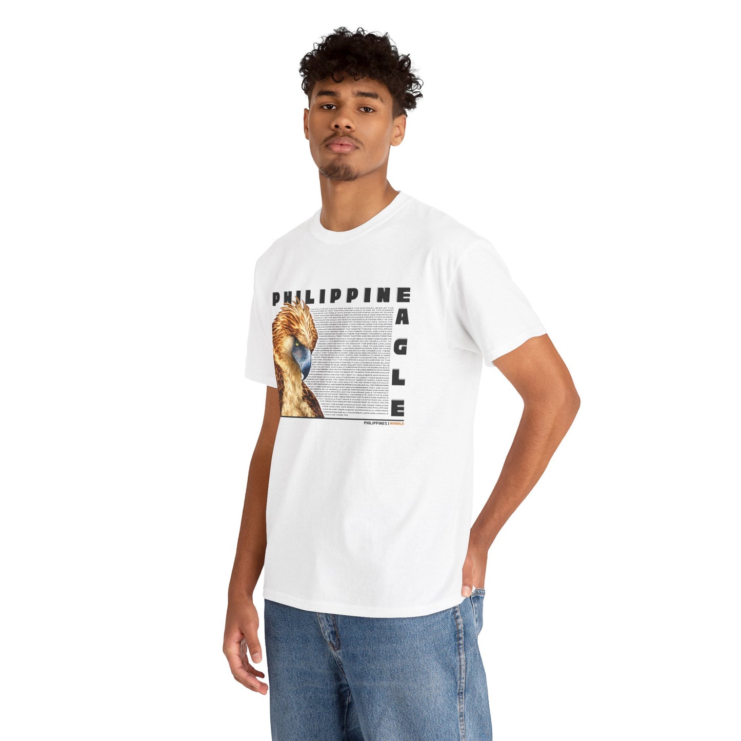 Philippine Eagle Graphic Tee — Wildlife Conservation T-Shirt
