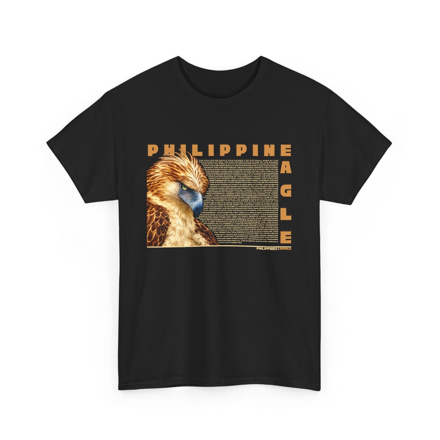 Philippine Eagle Graphic Tee — Wildlife Conservation T-Shirt