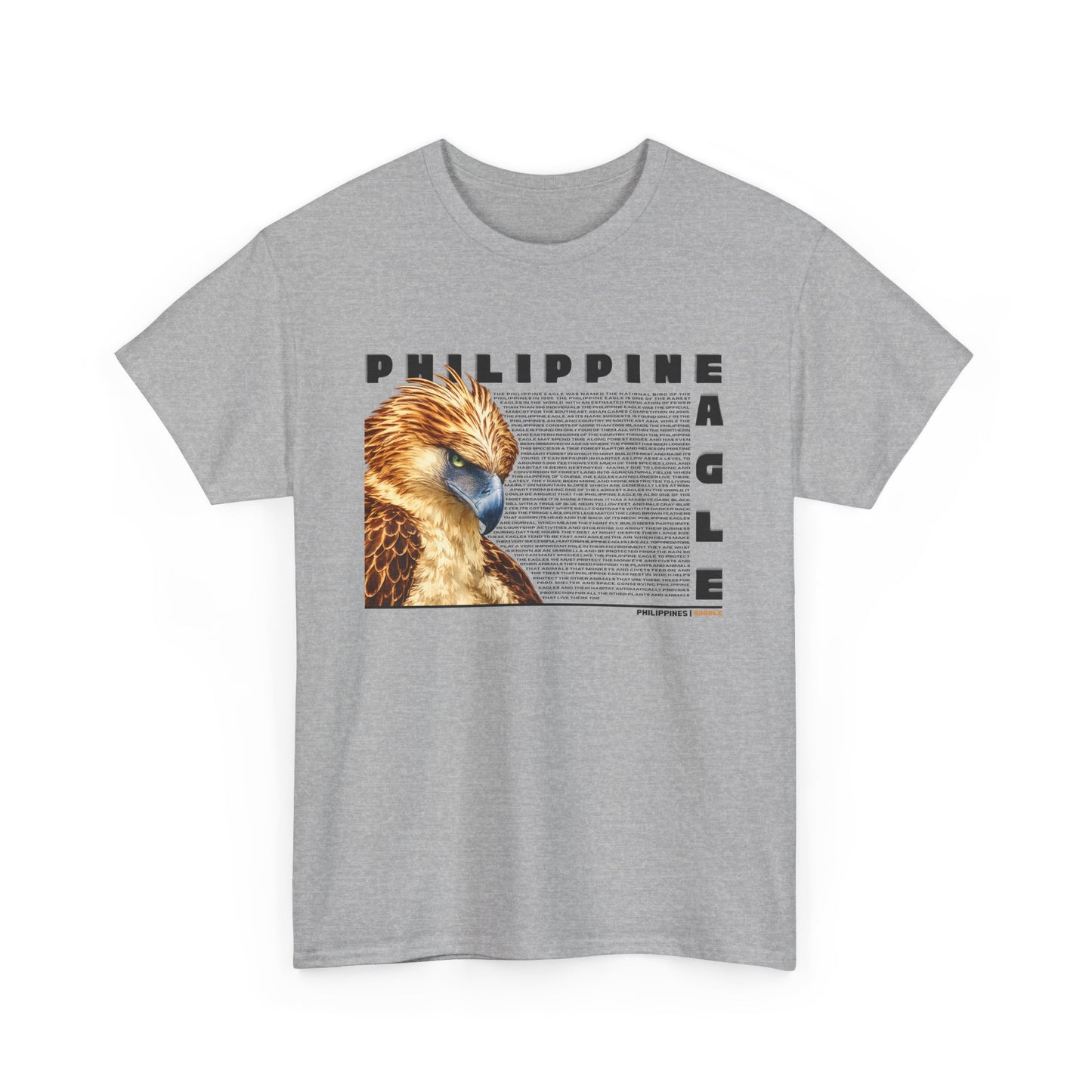 Philippine Eagle Graphic Tee — Wildlife Conservation T-Shirt