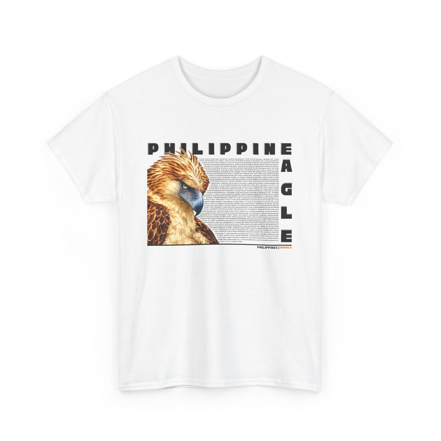 Philippine Eagle Graphic Tee — Wildlife Conservation T-Shirt